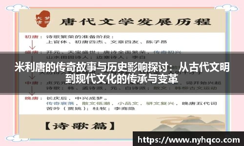 米利唐的传奇故事与历史影响探讨：从古代文明到现代文化的传承与变革